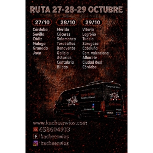 RUTA 27-28-29 OCTUBRE